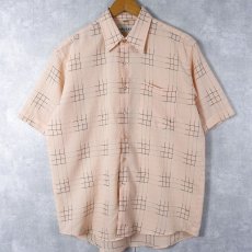 画像1: Lucky LAX 格子柄シャツ SIZE38/39 (1)