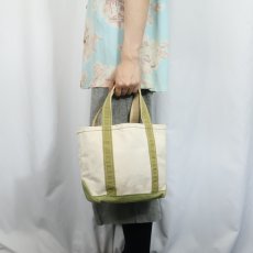 画像2: 90's L.L.Bean USA製 "BOAT AND TOTE" キャンバストートバッグ SMALL (2)