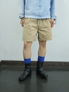 画像1: 90's POLO Ralph Lauren USA製 "POLO CHINO" 2タック コットンチノショーツ W33 (1)