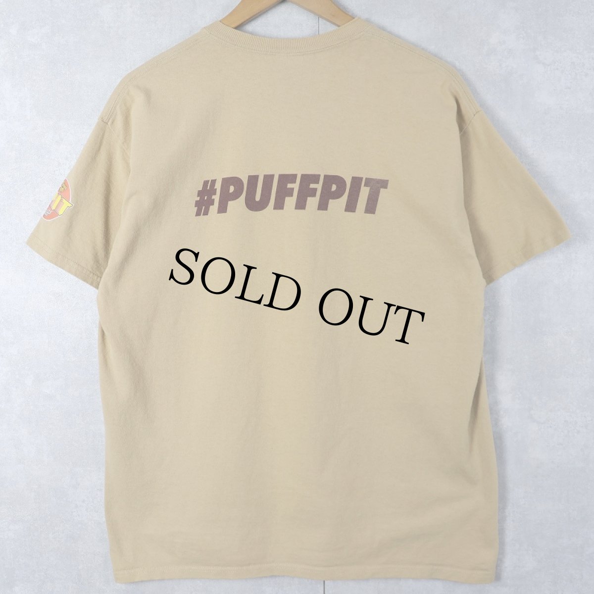 画像2: Reese's Puffs "TEAM PEANUT BUTTER" シリアルブランド プリントTシャツ L (2)
