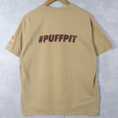 画像2: Reese's Puffs "TEAM PEANUT BUTTER" シリアルブランド プリントTシャツ L (2)