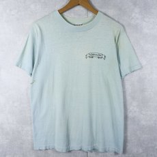 画像2: 70's Lightning Bolt USA製 サーフブランド ロゴプリントTシャツ L (2)