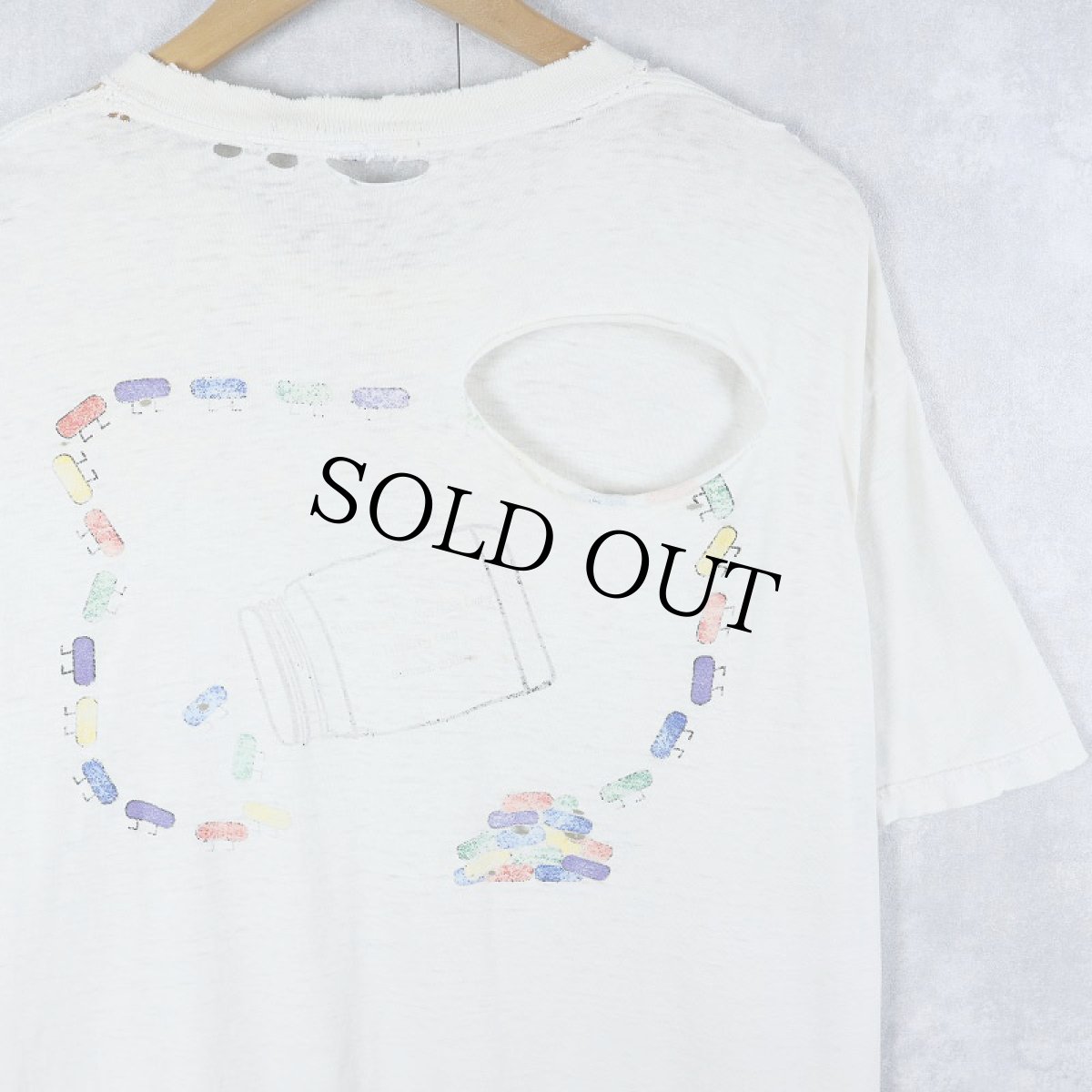 画像2: 2000's "got meds?" 広告パロディ プリントTシャツ (2)