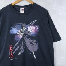画像1: 2000's SAMURAI DEEPER KYO アニメプリントTシャツ BLACK XL (1)