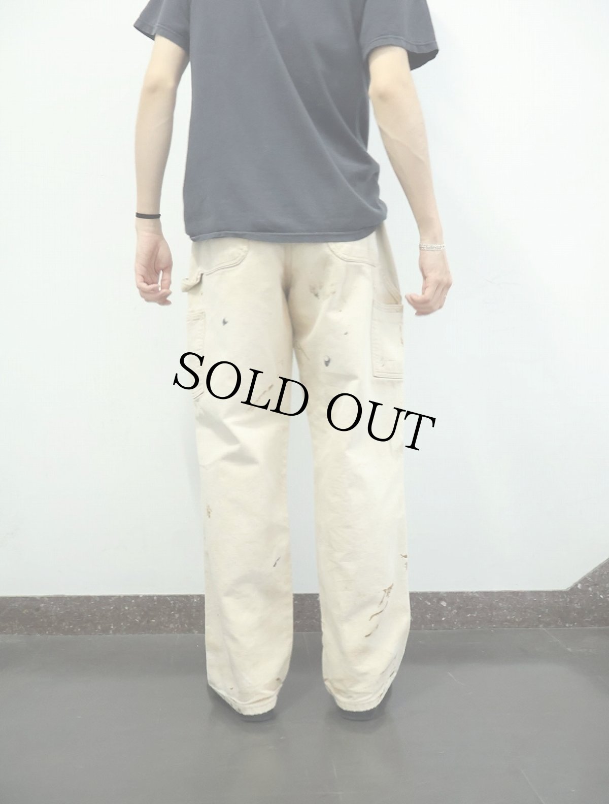 画像3: Carhartt ペンキペイント ダックペインターパンツ W35 (3)