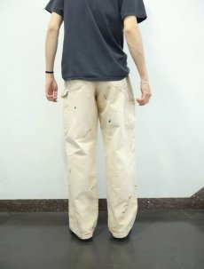 画像3: Carhartt ペンキペイント ダックペインターパンツ W35 (3)