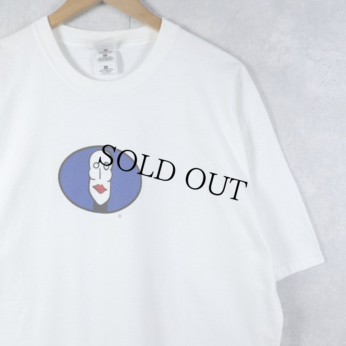 画像1: Georges Moquay アートプリントTシャツ XL (1)