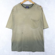 画像1: 90's〜 ROUNDTREE&YORKE 無地ポケットTシャツ L (1)