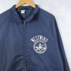 画像1: 70's Champion C中ランタグ "WESTWIND" スイングトップ NAVY XL (1)