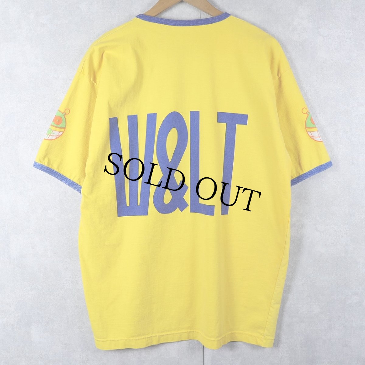 画像2: 90's W&LT "PUK-PUK" キャラクタープリントTシャツ  (2)