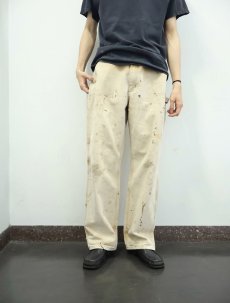 画像2: Carhartt ペンキペイント ダックペインターパンツ W35 (2)