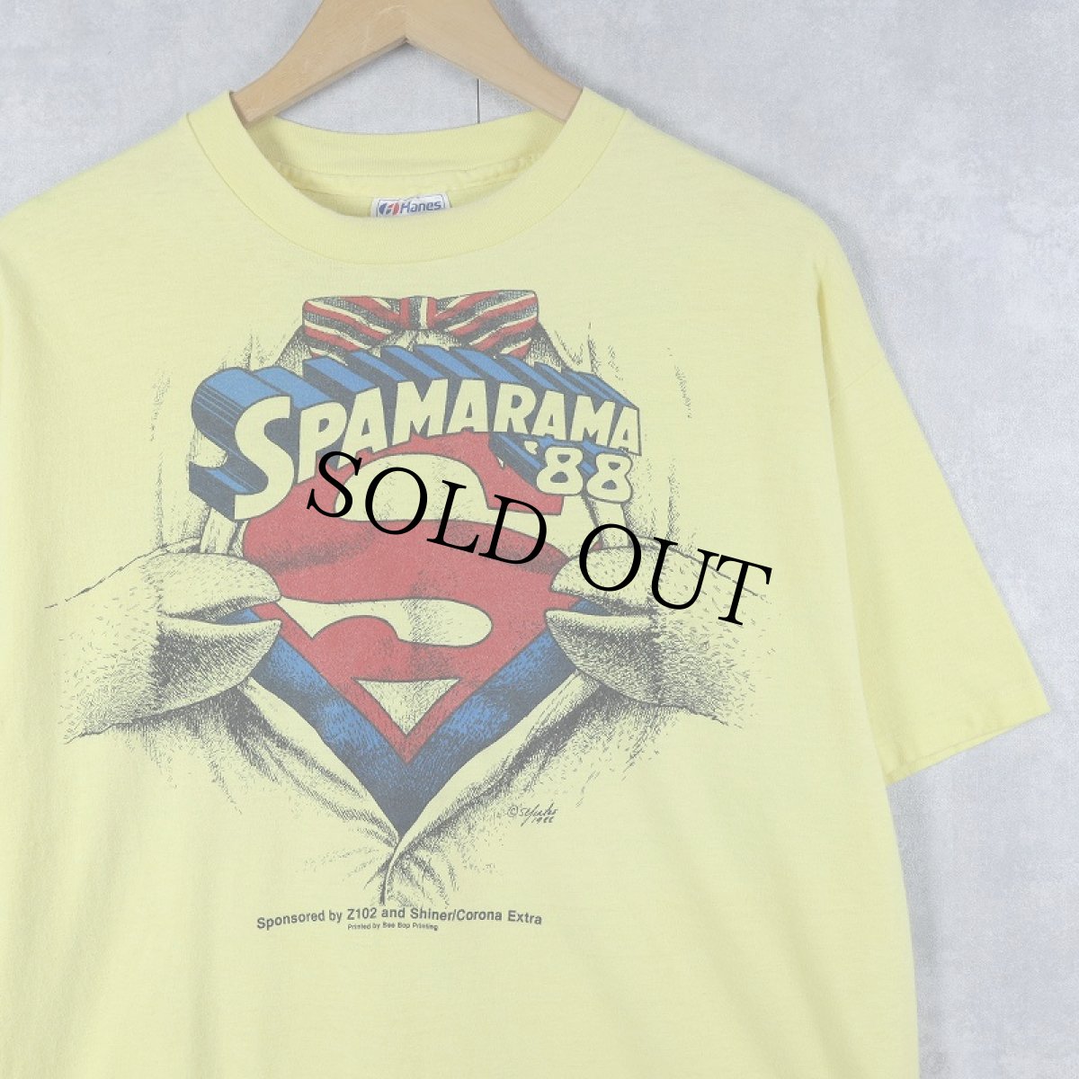 画像1: 80's SPAM USA製 "SPAMARAMA '88" フェスティバルプリントTシャツ XL (1)