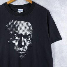 画像1: 90's〜 Miles Davis ジャズミュージシャンプリントTシャツ BLACK L (1)