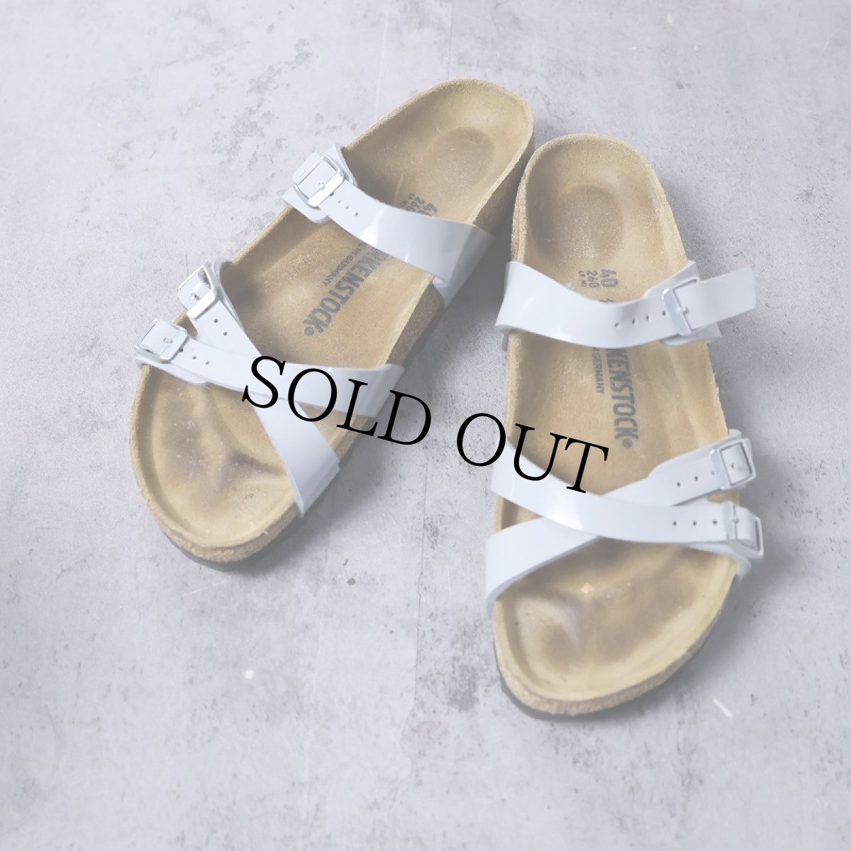画像1: BIRKENSTOCK GERMANY製 "Franca" サンダル 26cm (1)