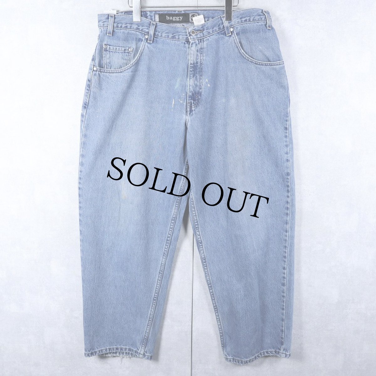 画像1: 90's Levi's SILVER TAB "baggy" デニムパンツ W38 (1)