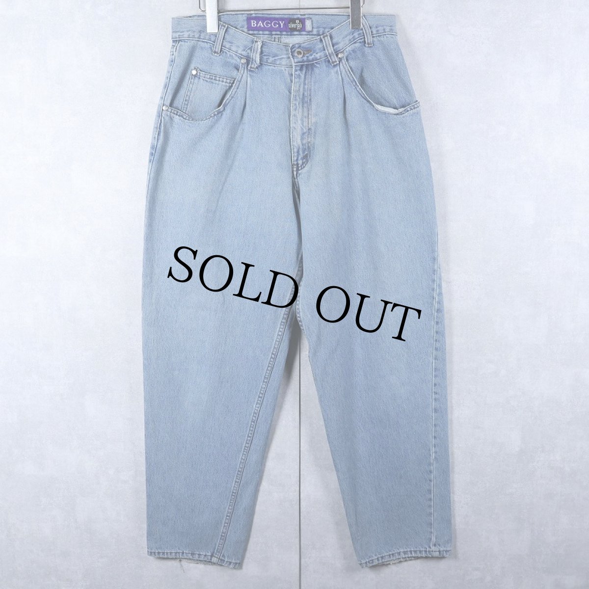 画像3: 90's Levi's SILVER TAB "BAGGY" デニムパンツ W33 (3)