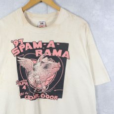 画像1: 90's SPAM USA製 "’93 SPAMARAMA" フェスティバルプリントTシャツ XL (1)
