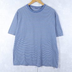 画像1: 90's〜 マルチボーダー柄 Tシャツ (1)