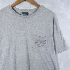 画像1: 80〜90's POLO COUNTRY Ralph Lauren USA製 ロゴプリント ポケットTシャツ M (1)