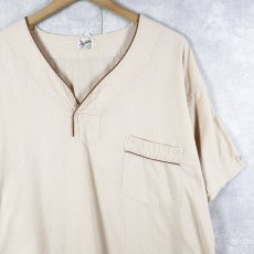 画像1: 〜70's Manhattan シアサッカー パジャマシャツ (1)