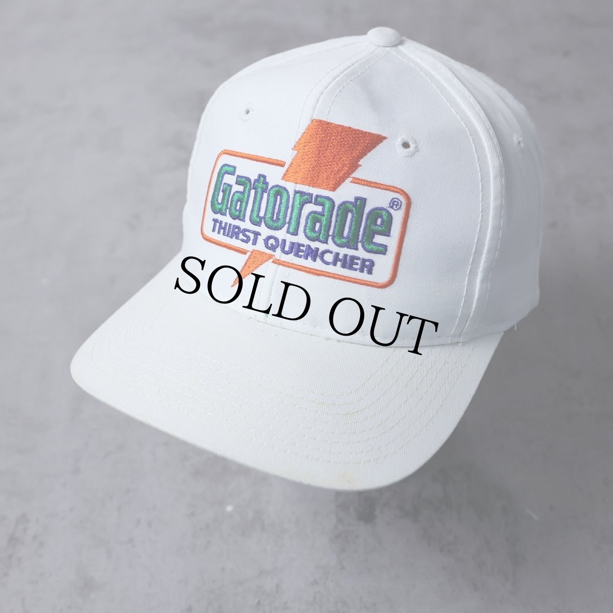 画像1: 90's Sports Specialties "Gatorade" ロゴ刺繡  スナップバックキャップ ONESIZE (1)