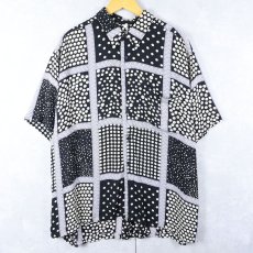 画像1: IN FINE 総柄 シャツ  (1)