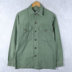 画像1: 60's U.S.ARMY ユーティリティシャツ 3rd (1)