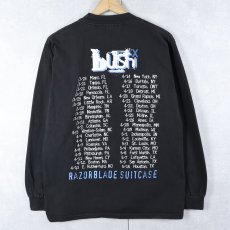 画像2: BUSH "Razorblade Suitcase Tour" ロックバンドツアープリントロンT BLACK M (2)