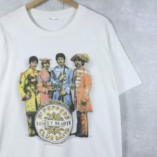 画像1: 90's THE BEATLES "Sgt Pepper's Lonely Hearts Club Band" ロックバンドプリントTシャツ (1)