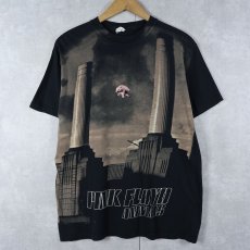 画像1: 2010's PINK FLOYD "ANIMALS" ロックバンド アルバムプリントTシャツ BLACK L (1)