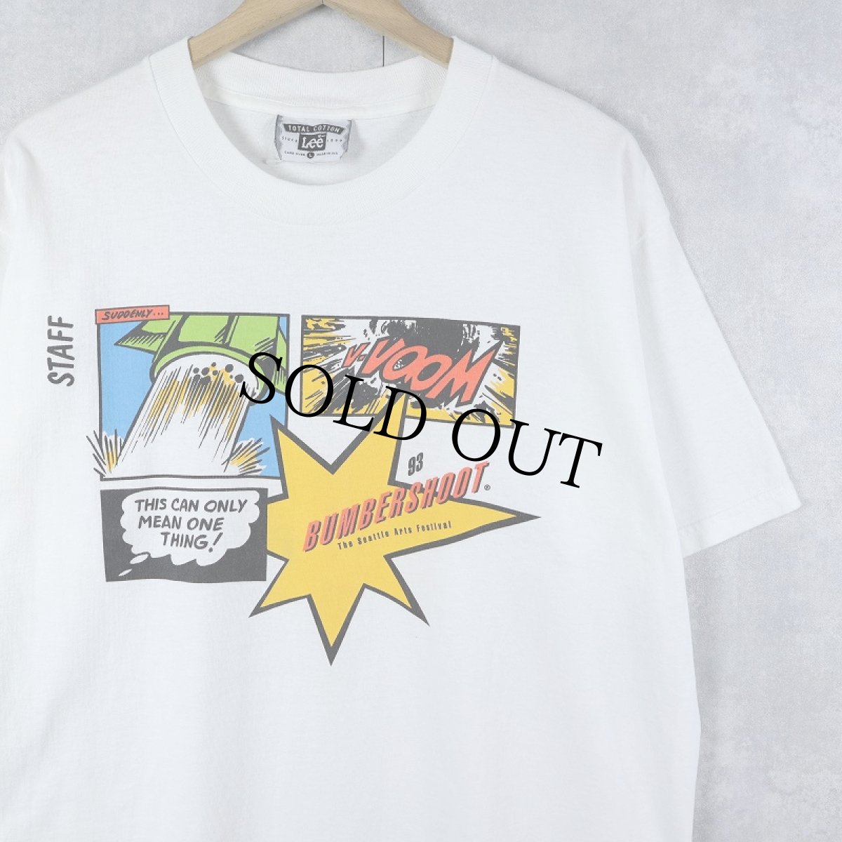 画像1: 90's Bumbershoot USA製 ミュージックフェスティバル プリントTシャツ L (1)