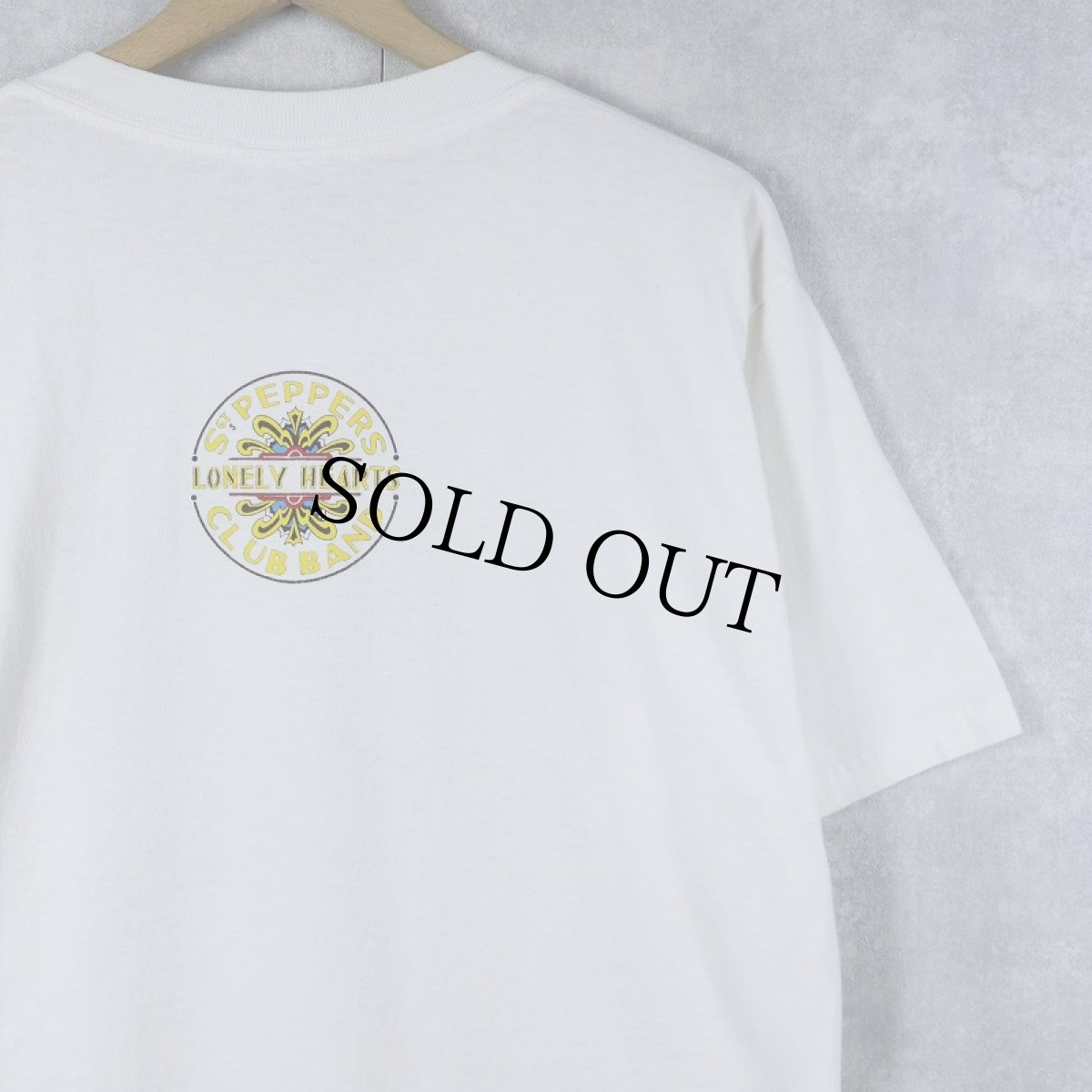 画像2: 90's THE BEATLES "Sgt Pepper's Lonely Hearts Club Band" ロックバンドプリントTシャツ (2)