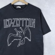 画像1: 2000's LED ZEPPELIN ロックバンドプリントTシャツ BLACK M (1)