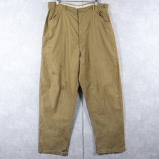 画像1: 50's J.C. Higgins ハンティングパンツ W34 (1)