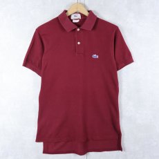 画像1: 70〜80's IZOD LACOSTE ロゴワッペン ポロシャツ (1)