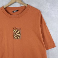 画像1: 90's〜 USA製 "Chaco" イラストプリントTシャツ L (1)