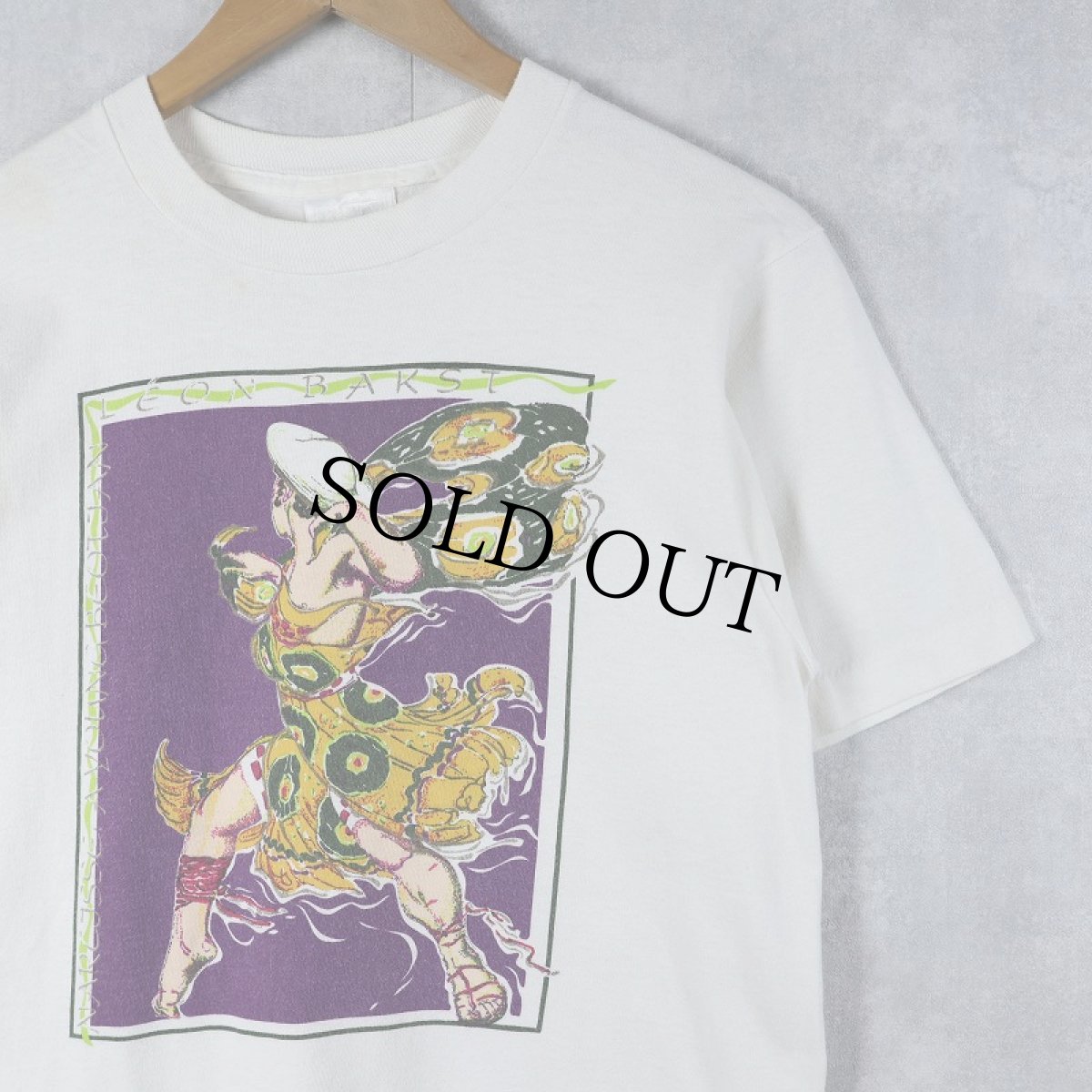 画像1: Leon Bakst USA製 アートプリントTシャツ (1)