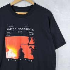 画像1: 90's "OPEN AIR '98" ミュージックフェスティバル プリントTシャツ BLACK (1)