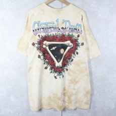 画像2: 90's GRATEFUL DEAD タイダイ ロックバンドTシャツ XL (2)
