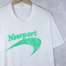 画像1: 80〜90's Newport USA製 ロゴプリントTシャツ L (1)