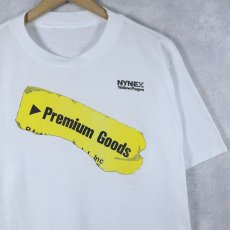 画像1: 80〜90's NYNEX Yellow Pages "Premium Goods" 電話帳プリントTシャツ  (1)