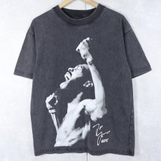 画像1: UFC "Jon Jones" 総合格闘家 プリントTシャツ BLACK S (1)