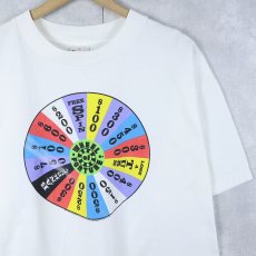 画像1: 90's Califon Productions, Inc. USA製 "Wheel of Fortune" テレビ番組 プリントTシャツ XL (1)