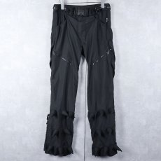 画像2: SPACE TRIBE デザインパンツ BLACK M (2)