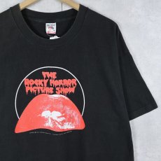 画像1: 90's USA製 "THE ROCKEY HORROR PICTURE SHOW" ミュージカル プリントTシャツ BLACK XL (1)