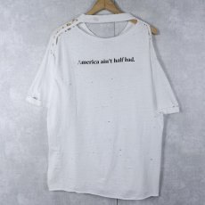 画像2: KNOW WABE "KNOWLEDGE WAVE" プリントTシャツ L (2)
