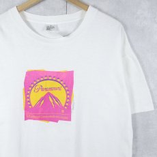 画像1: 90's Paramount Film Company 映画製作会社 ロゴプリントTシャツ L (1)