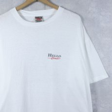画像1: 90's HELLO Direct "Get rid of that old ball and chain!" 通信企業 プリントTシャツ XL (1)