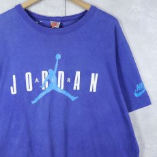 画像1: 90's NIKE CANADA製 "AIR JORDAN" ロゴプリントTシャツ L (1)