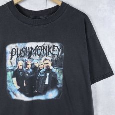 画像1: Pushmonkey "Grateful to the Faithful" ロックバンド プリントTシャツ BLACK L (1)
